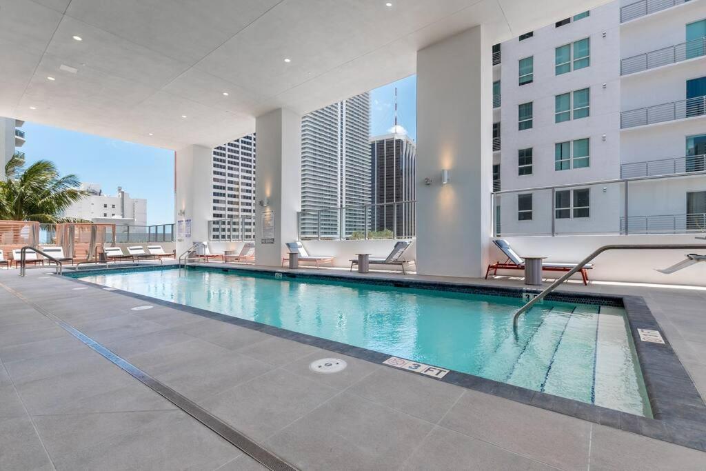 Ferienwohnung Stylish Modern Downtown Studio Free Parking Miami Exterior foto