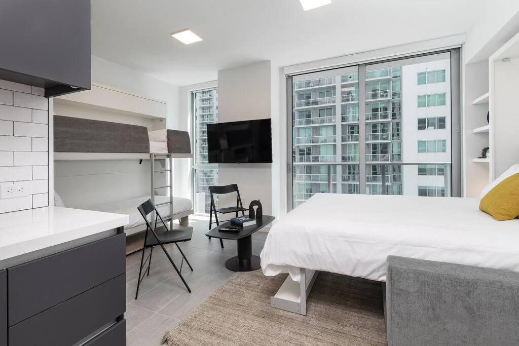 Ferienwohnung Stylish Modern Downtown Studio Free Parking Miami Exterior foto